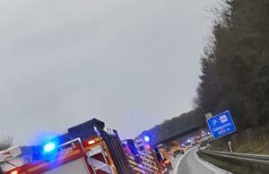Bezirksbereitschaft Borken-Bottrop unterstützt bei Hochwasser-Lage in Oberhausen