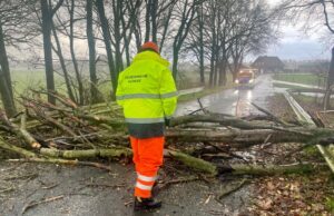 Drei Sturmeinsätze für die Feuerwehr Hünxe
