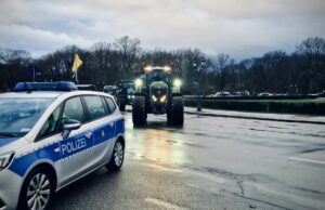 Bauernproteste: Tausende Fahrzeuge in Berlin erwartet – Verkehrsbehinderungen möglich