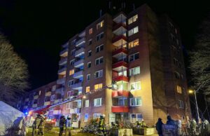 Großeinsatz bei Kellerbrand mit 22 Verletzten