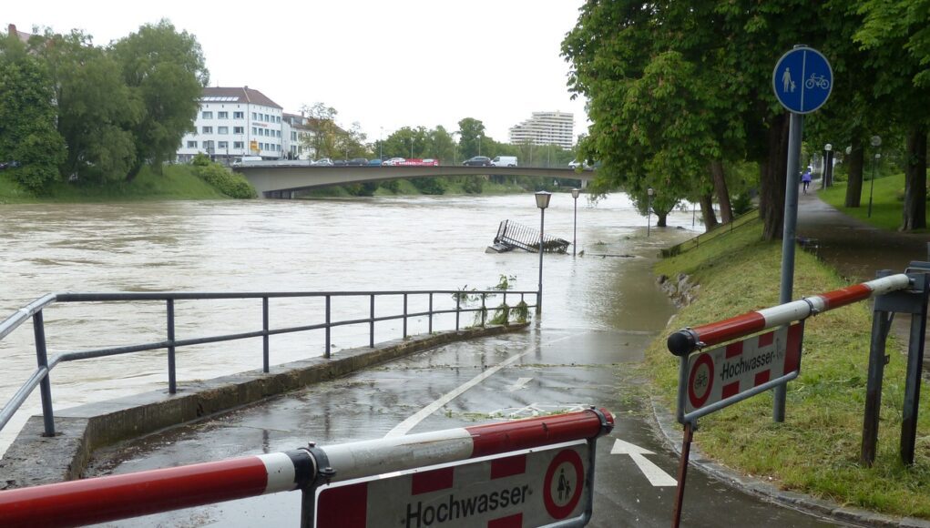 flood, road, locked