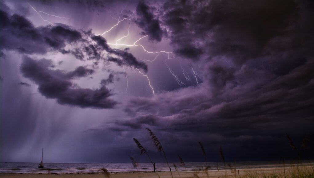 thunderstorm, lightning, storm