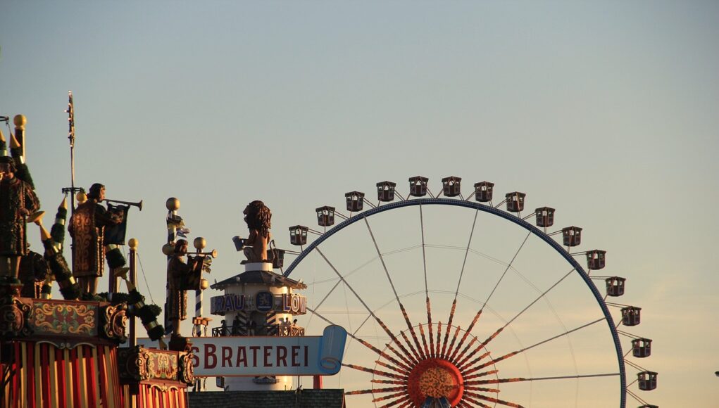 oktoberfest, munich, ferris wheel