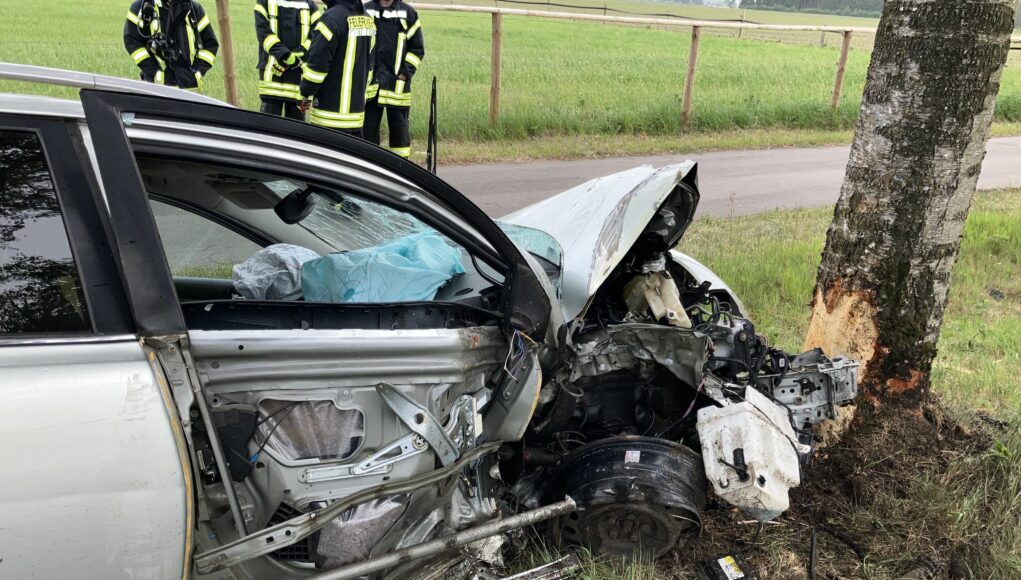 beschädigter Toyota